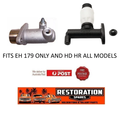 HOLDEN HD HR BRAND NEW CLUTCH MASTER AND SLAVE CYLINDER read - image 1 of 4