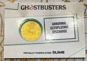 Tarjeta de limo fabricada Ghostbusters S5 descarga ectoplásmica anormal - Imagen 1 de 2