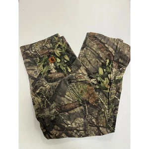Carhartt Mossy Oak Relaxed Fit Camo Carpenter Pants Size 40x32 Hunting - Picture 1 of 14