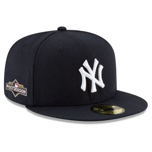 Men's New Era  Navy New York Yankees 2025 MLB Postseason Side Patch 59FIFTY - Picture 1 of 4