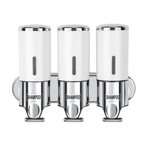 Shampoo and Conditioner Dispenser,3 Chamber 1500ML Wall Mounted Shower Soap D... - Bild 1 von 4