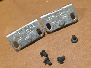 1987-1991 Ford F150 F250 F350 Bronco Radio Brackets OEM E7TF-18K844/AB LH RH - Picture 1 of 4