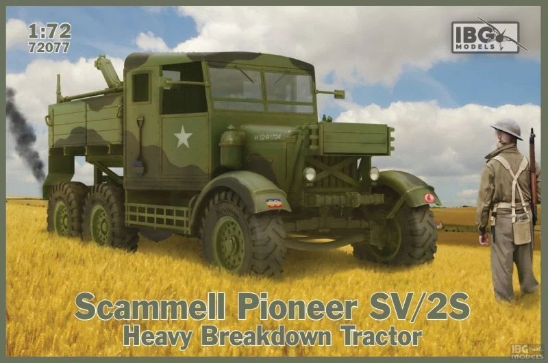 IBG 72077 MODELLO MILITARE SCAMMELL PIONEER SV/2S TRATTORE GUASTO PESANTE 1/72 - Immagine 1 di 1