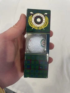 VINTAGE SPALDING Golf Balls HONG KONG GOLF CLUB Logo Package of 3 HTF NEW RARE - Picture 1 of 7