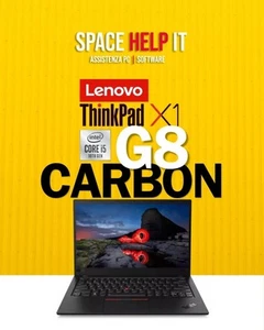 LENOVO THINKPAD X1 CARBON GEN 8 I5 GRADO A SCATOLA E ALIMENTATORE LENOVO WIN11 - Foto 1 di 7