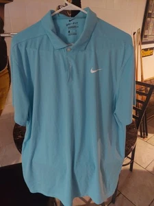 NIKE DRI-FIT STANDARD FIT POLO SHIRT SIZE XL - Picture 1 of 3