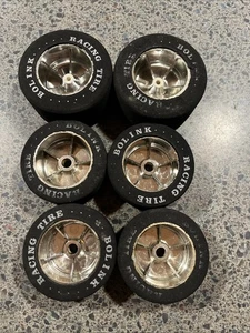 Bolink Racing Tires Chrome Rc10 Fits Team Associated Vintage - Picture 1 of 10