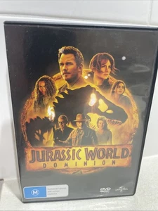 JURASSIC WORLD DOMINION DVD CHRIS PRATT BRYCE DALLAS HOWARD JEFF GOLDBLUM - Picture 1 of 3
