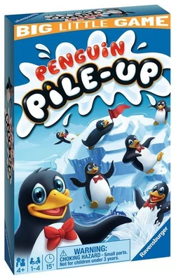 Ravensburger Penguin Pile Up Travel Sized Family Game for Girls and Boys - Image 1 of 3