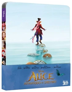 Alice Attraverso Lo Specchio (Steelbook 3d+Br) (Blu-ray) - Picture 1 of 9