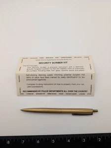 Kit de escribador de seguridad - Imagen 1 de 2