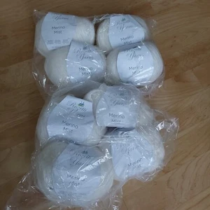 Nuevo 8 hilos Rozetti #101 Frost Merino Mist 60 % viscosa 20 % acrílico 20 %  - Imagen 1 de 7
