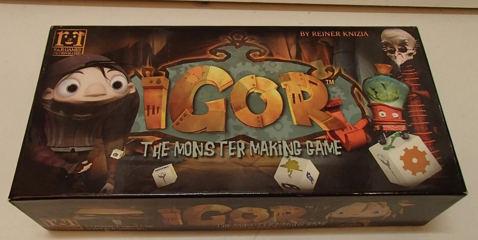 Igor The Monster Making Game Reiner Knizia Card/Dice Game - Image 1 of 1