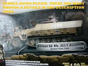 WOW EXTREMADAMENTE RARO SdKfz 251/1 5.SS Pz Dv Kowel II 1944 BNIB 1:32 Fuerza de valor - Imagen 1 de 2