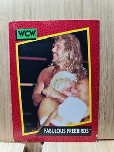 FABULOUS FREEBIRDS🏆1991 WCW Impel #118 Wrestling Card🏆FREE POST - Picture 1 of 2