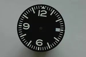 Piloto estéril esfera de aviador de aviación Seiko 7S26 NH35 movimiento con fecha 28,5 mm - Imagen 1 de 1