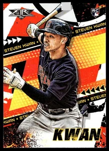 Steven Kwan | 2022 Topps Fire #126 | radiocontrol | casi nuevo como nuevo - Imagen 1 de 2