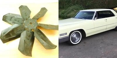 1965-1972 455 429 472 BUICK CADILLAC ENGINE COOLING FAN AND 2" SPACER SB-50028 - Image 1 of 4