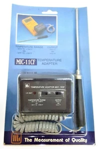 Digital Multimeter Temperature Adapter for any Surface, Liquid or Gas MIC-11CF - Picture 1 of 5