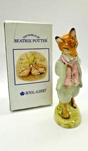 ROYAL ALBERT Foxy Whiskered Gentleman ORNAMENT Peter Rabbit Beatrix Potter BOXED - Picture 1 of 14