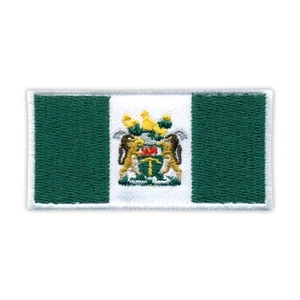 Bandera de Rhodesia en 1968-1979 - 2,6" parche/insignia bordada - Imagen 1 de 1