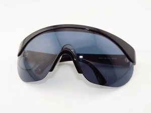 Vintage Gianni Versace mod. 789 Sunglasses Black Shield Mask - Picture 1 of 16
