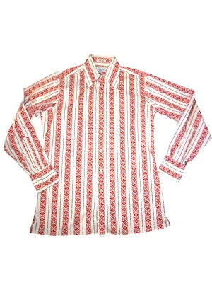 Eagle Shirtmakers VTG McGee Center Vent Long Sleeve Button Up Shirt Size 15.5-34 - Image 1 of 4