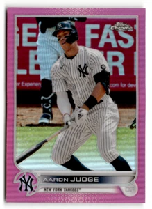 2022 Topps Cromo Refractor Rosa #99 Aaron Judge Casi Nuevo-Nuevo Nuevo Caja Yankees ID: 50831 - Imagen 1 de 2