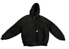 Carhartt Extremes Hooded Full Zip Coat Mens Size XL RN 14806 J133 BLK Some Wear