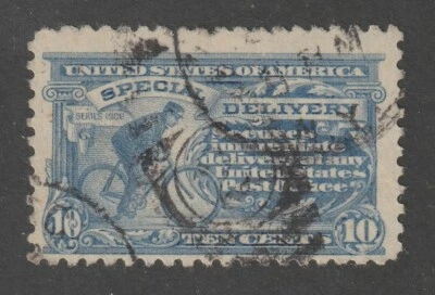 Scott # E10, Used, F, 10¢ Special Delivery, 1916, Duplex Cancel - Image 1 of 2
