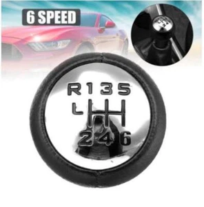 Fit For Peugeot 307 308 407 807 3008 5008 6 + R Speed Gear Stick Shift Knob Head - Picture 1 of 7