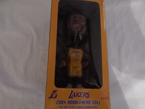 2004 Los Angeles Lakers Karl Malone Bobblehead! BRAND NEW! STILL IN PACKAGE! Cover