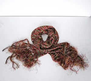 Sandro Paris Unisex Scarf One Size Striped - Picture 1 of 3