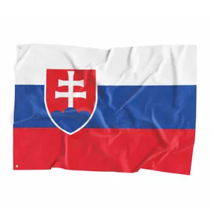 3 x 5 Fuß Slowakische Republik Flagge Slowakei Banner Neu Outdoor Indoor Polyester - Bild 1 von 6