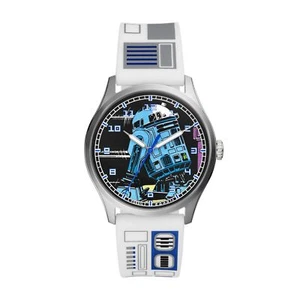 Orologio Uomo FOSSIL STAR WARS SE1105 Silicone Bianco R2-D2 LIMITED EDITION - Bild 1 von 7