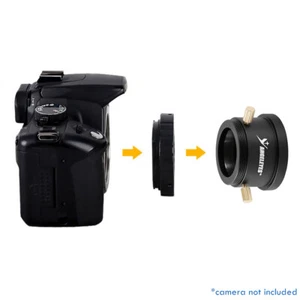 Adaptador M42 hembra a M42 macho con interfaz de 1,25"" + adaptador de cámara SLR anillo en T - Imagen 1 de 11