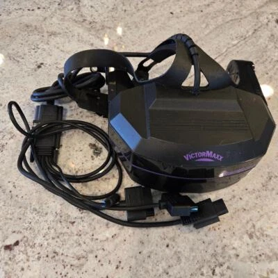 VictorMaxx Stuntmaster Virtual Reality Headset Super Nintendo SNES - Image 1 of 4