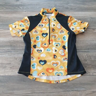 Terry Womens Cycling Jersey Small S Heart Spinning Shirt Bicycle Racing Tour - Изображение 1 из 4