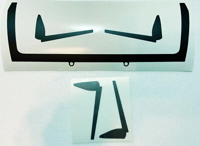 Aufkleber Front- und Seitenscheiben für Tamiya Volvo FH 16 - Bild 1 von 4