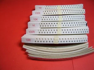 [4175 piezas] 0603 SMD KIT RESISTENCIA 167 VALORES x 25 piezas - Imagen 1 de 1