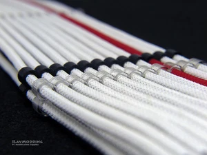 PC Acrylic Cable Comb / Dresser closed type - BLACK Cable Management [1pcs] - Picture 1 of 8