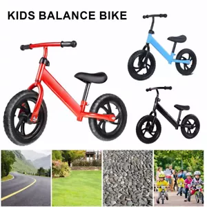 Kids Balance Bike For 3+ Years Old Girls Boys Children Training Bike Toys Gifts - Picture 1 of 20