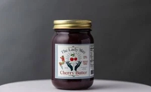 Southern Cherry Butter, 16oz, Premium Quality Goods by The Lady May - Picture 1 of 8