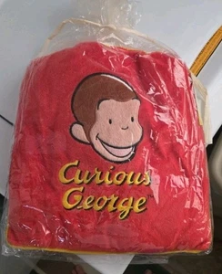 Curious George Kelly Juguete Almohada 10" Cuadrada Nueva En Paquete - Imagen 1 de 6