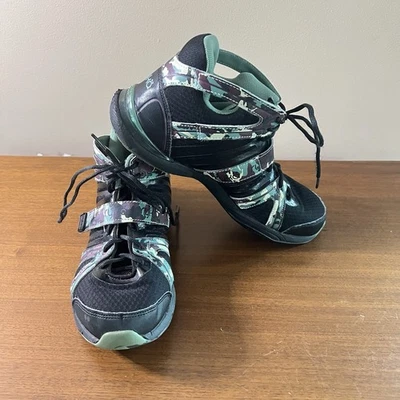 Ryka Tenacity Dance Sneakers Women’s 9.5M Black Green Camo Zumba Jazzercise - Image 1 of 4
