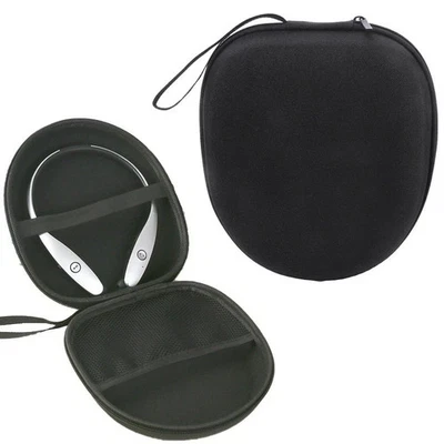 Black Headphone Storage Bag Universal Headset Hard Carrying Box Earphone Case - Image 1 of 4
