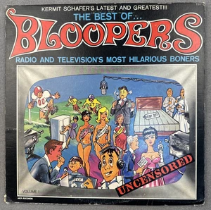 KERMIT SCHAFER The Best Of Bloopers Volume 1 LP Kapp KS 3576 Comedy 1970's - Picture 1 of 7