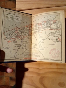 ALGERIE TUNISIE LES GUIDES BLEUS CARTES DEPLIANTES 1930 - Picture 1 of 3