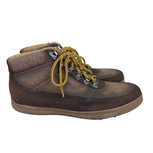 Ahimsa Jeffrey Vegan Wanderschuhe Herren Braun Canvas Vibram Sohle Größe 11 - Bild 1 von 8