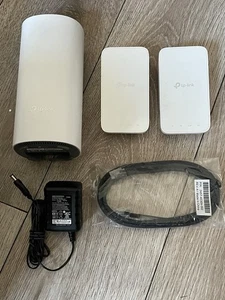3 PACK TP-Link Deco M3 AC1200 Whole Home Mesh WiFi System 2.4ghz/5ghz M4R & M3W - Picture 1 of 5